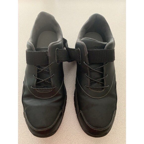 Anodyne Mens Casual Sneakers No 38 Black Size 12 XW Sport Walker Shoes - Picture 4 of 12